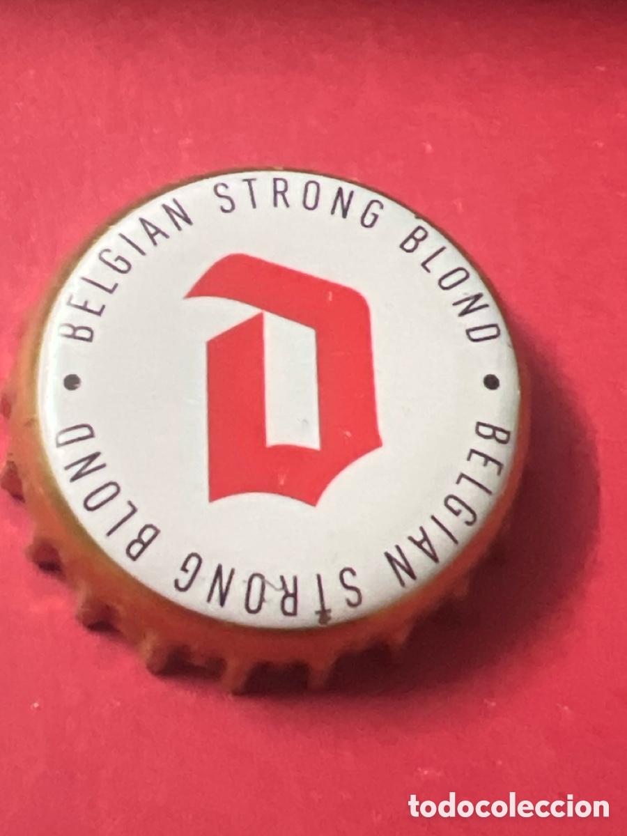 Coleccionismo de cervezas: T4/X144/B6. Chapa tap&oacute;n corona de la cerveza belga DUVEL BELGIAN STRONG BLOND