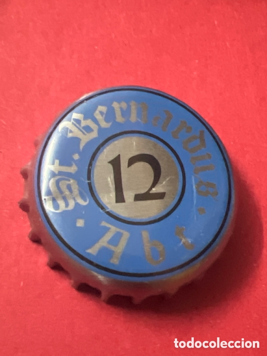 Coleccionismo de cervezas: T4/X144/D1. Chapa Cerveza St. Bernardus 12