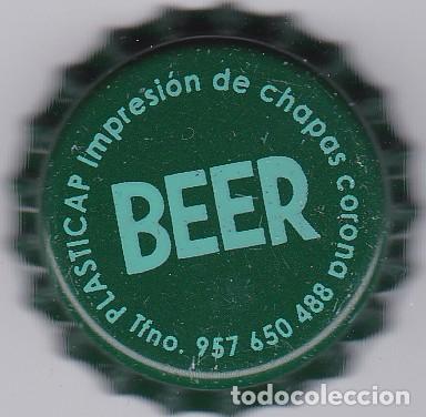 Coleccionismo de cervezas: Chapa Espa&ntilde;a beer cerveza tapon corona