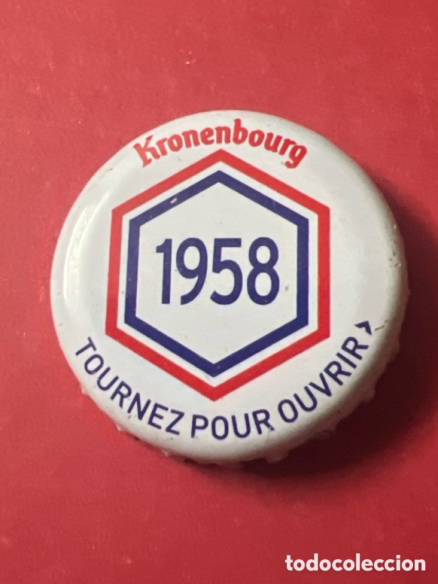 Coleccionismo de cervezas: T4/X144/F6. CHAPA CERVEZA - KRONENBOURG