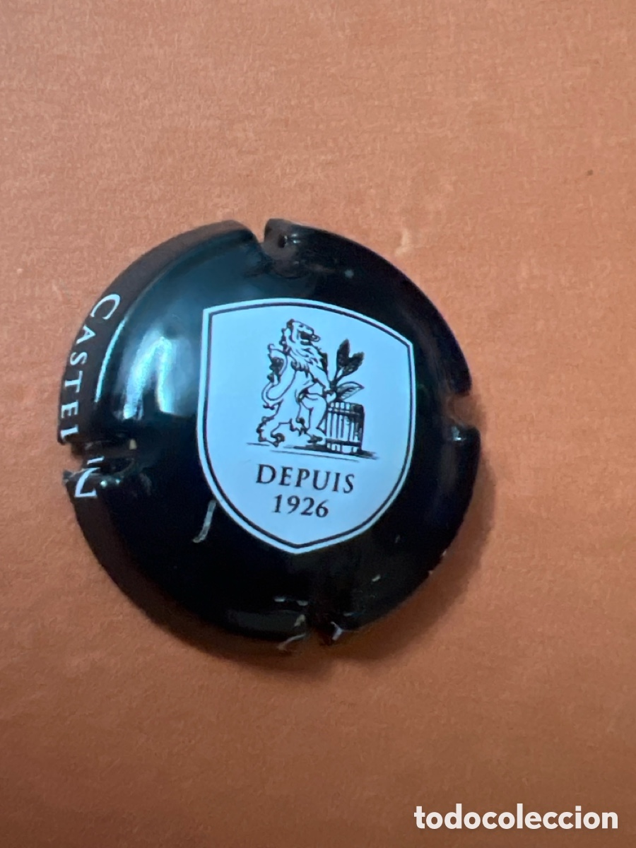 Coleccionismo de cervezas: T4/X143/G4. CHAPA CERVEZA 1/4. - CASTELAIN DESPUIS 1926