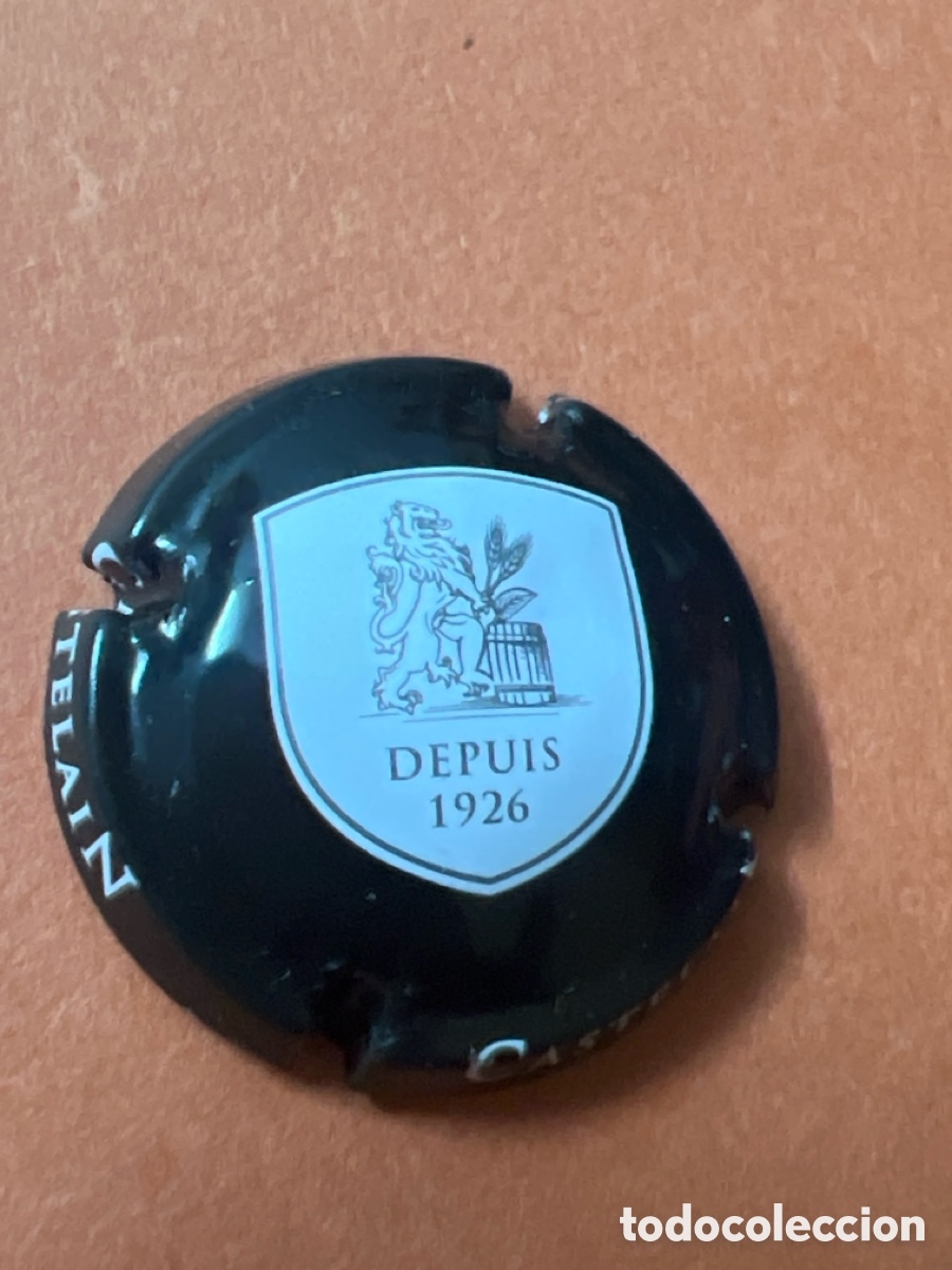 Coleccionismo de cervezas: T4/X143/G5. CHAPA CERVEZA 1/4. - CASTELAIN DESPUIS 1926