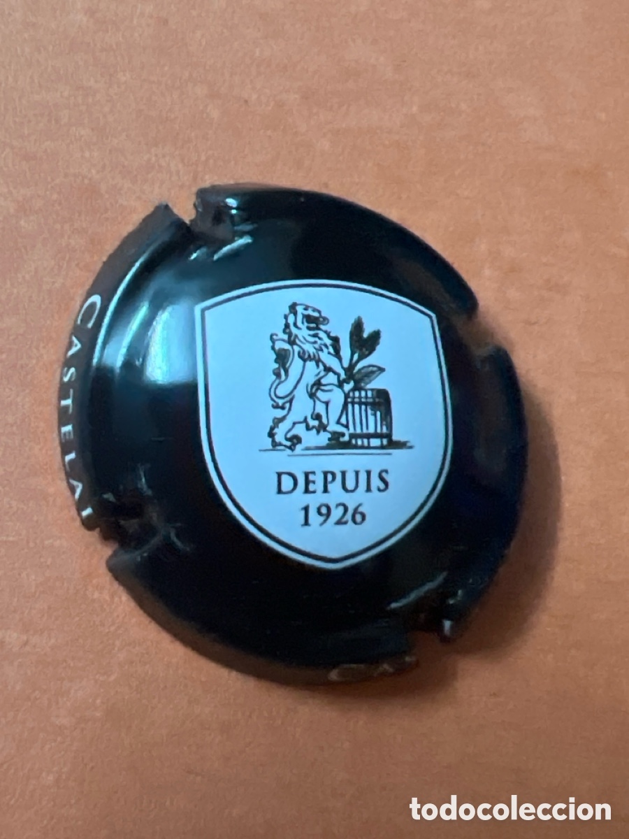 Coleccionismo de cervezas: T4/X143/G6. CHAPA CERVEZA 1/4. - CASTELAIN DESPUIS 1926