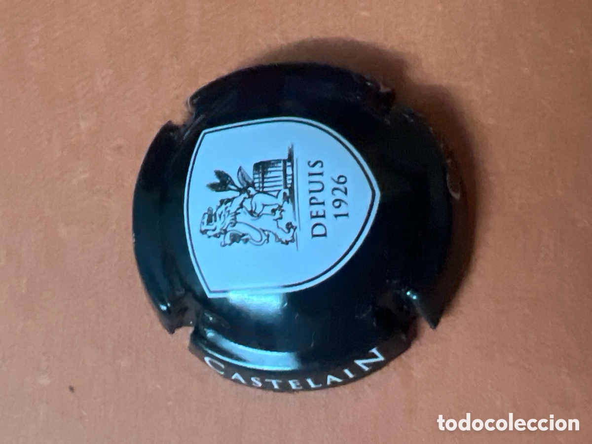 Coleccionismo de cervezas: T4/X143/H1. CHAPA CERVEZA 1/4. - CASTELAIN DESPUIS 1926