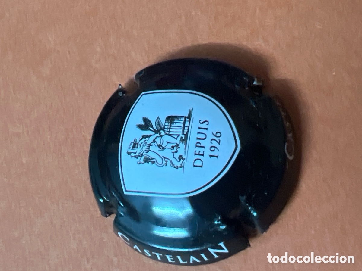 Coleccionismo de cervezas: T4/X143/H2. CHAPA CERVEZA 1/4. - CASTELAIN DESPUIS 1926