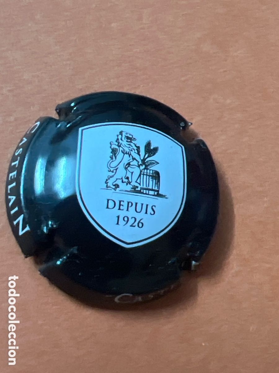 Coleccionismo de cervezas: T4/X143/H2. CHAPA CERVEZA 1/4. - CASTELAIN DESPUIS 1926