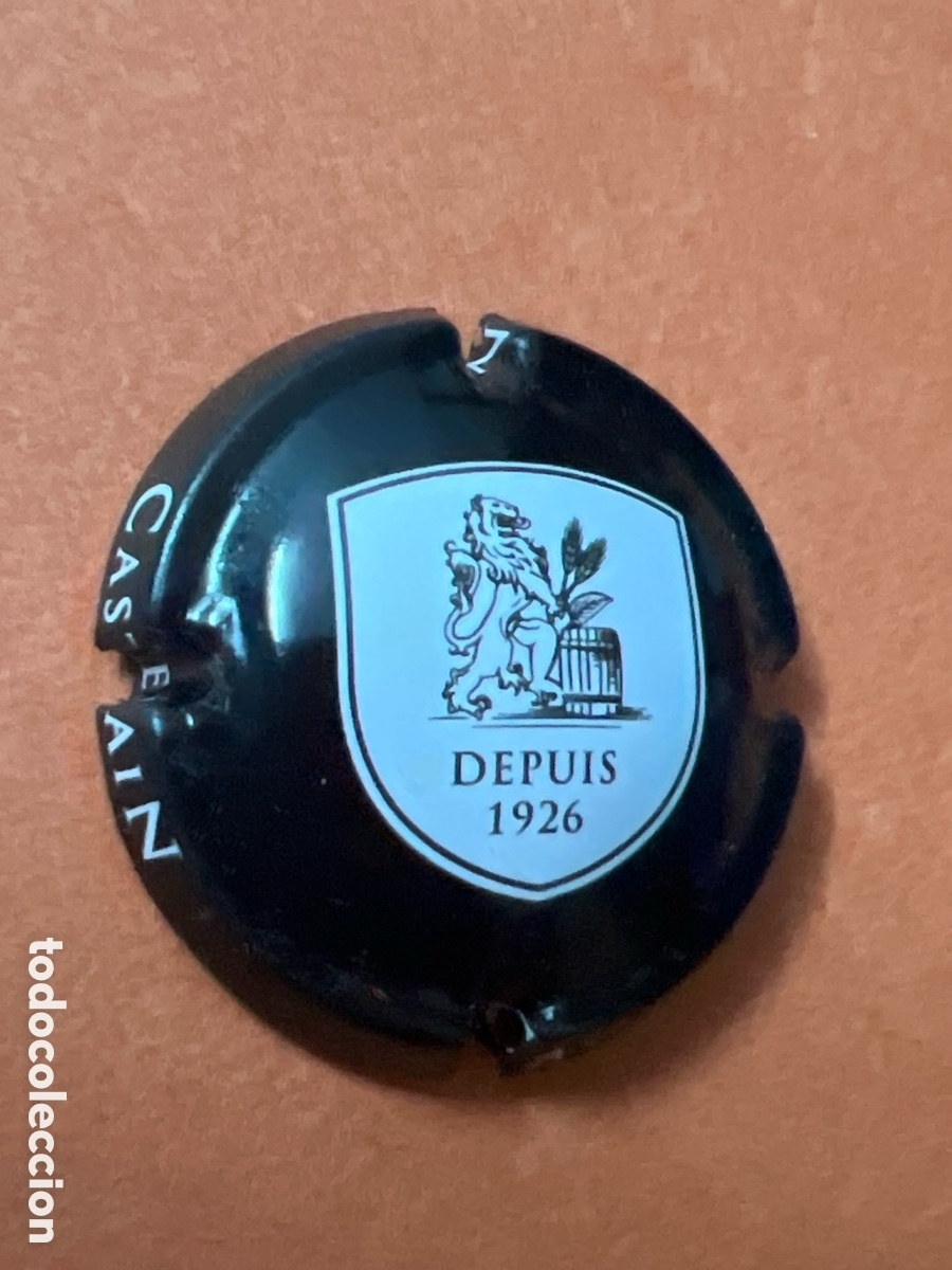 Coleccionismo de cervezas: T4/X143/H3. CHAPA CERVEZA 1/4. - CASTELAIN DESPUIS 1926