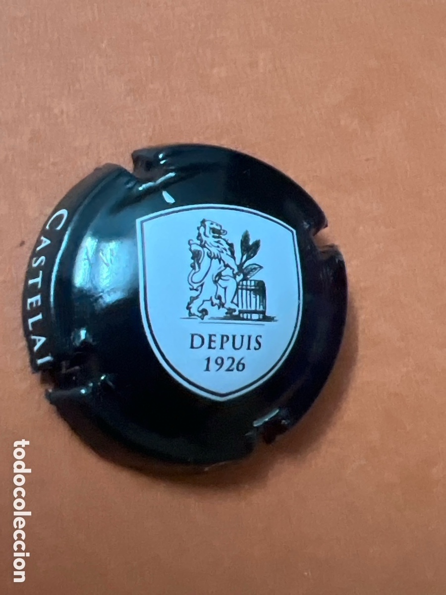 Coleccionismo de cervezas: T4/X143/H4. CHAPA CERVEZA 1/4. - CASTELAIN DESPUIS 1926