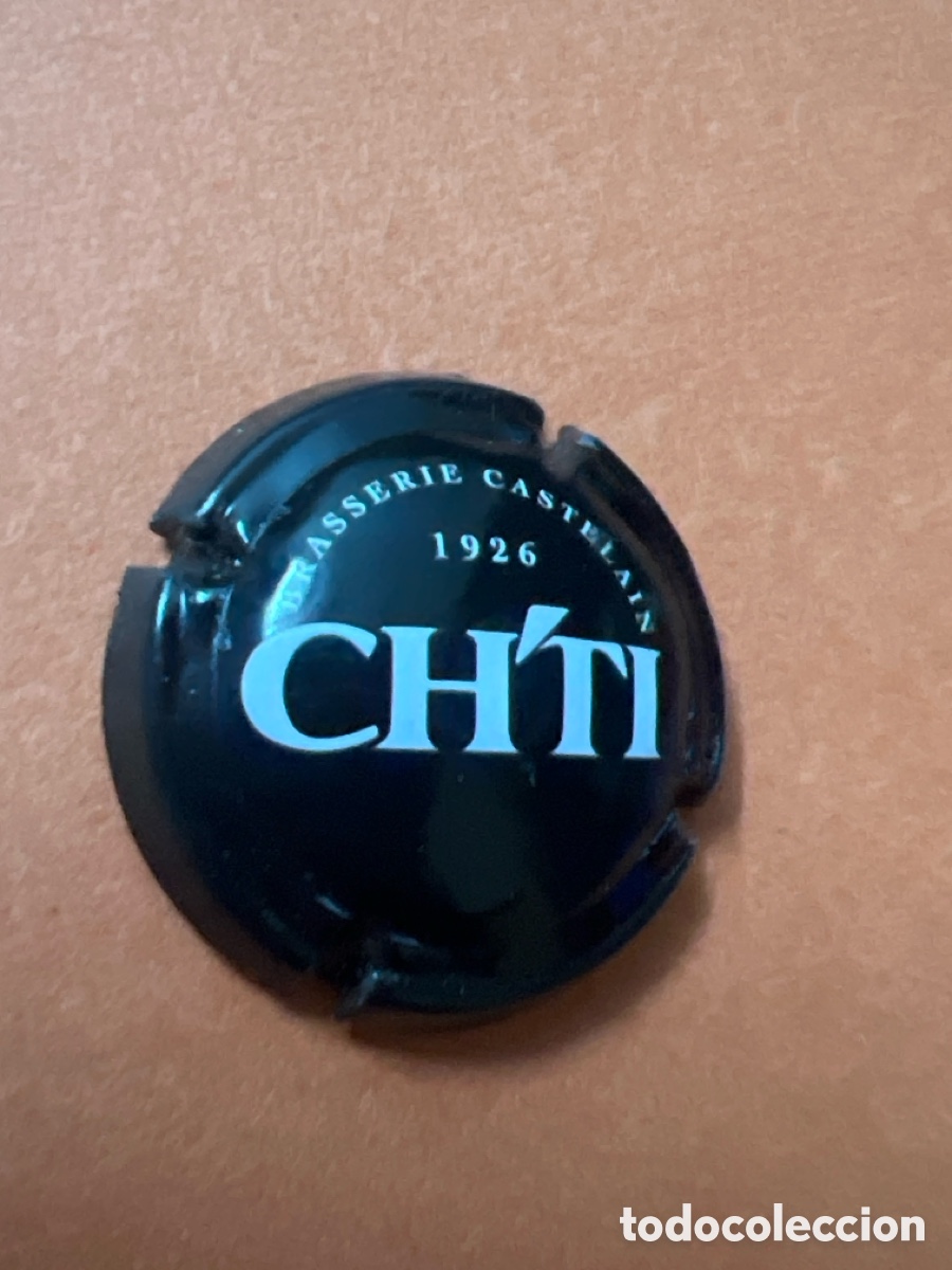 Coleccionismo de cervezas: T4/X142/B2. CHAPA CERVEZA 1/4 - CH&rsquo;TI