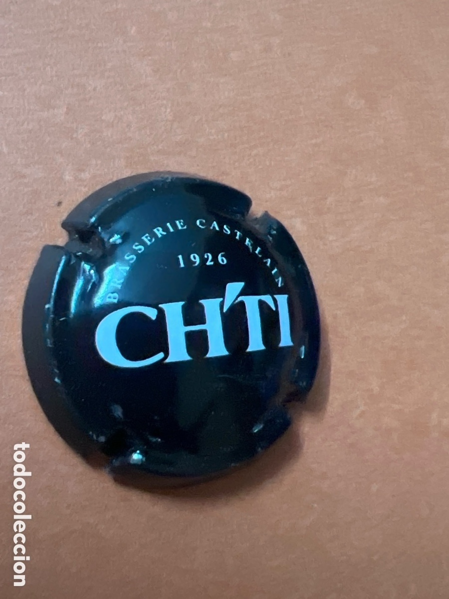 Coleccionismo de cervezas: T4/X142/B3. CHAPA CERVEZA 1/4 - CH&rsquo;TI