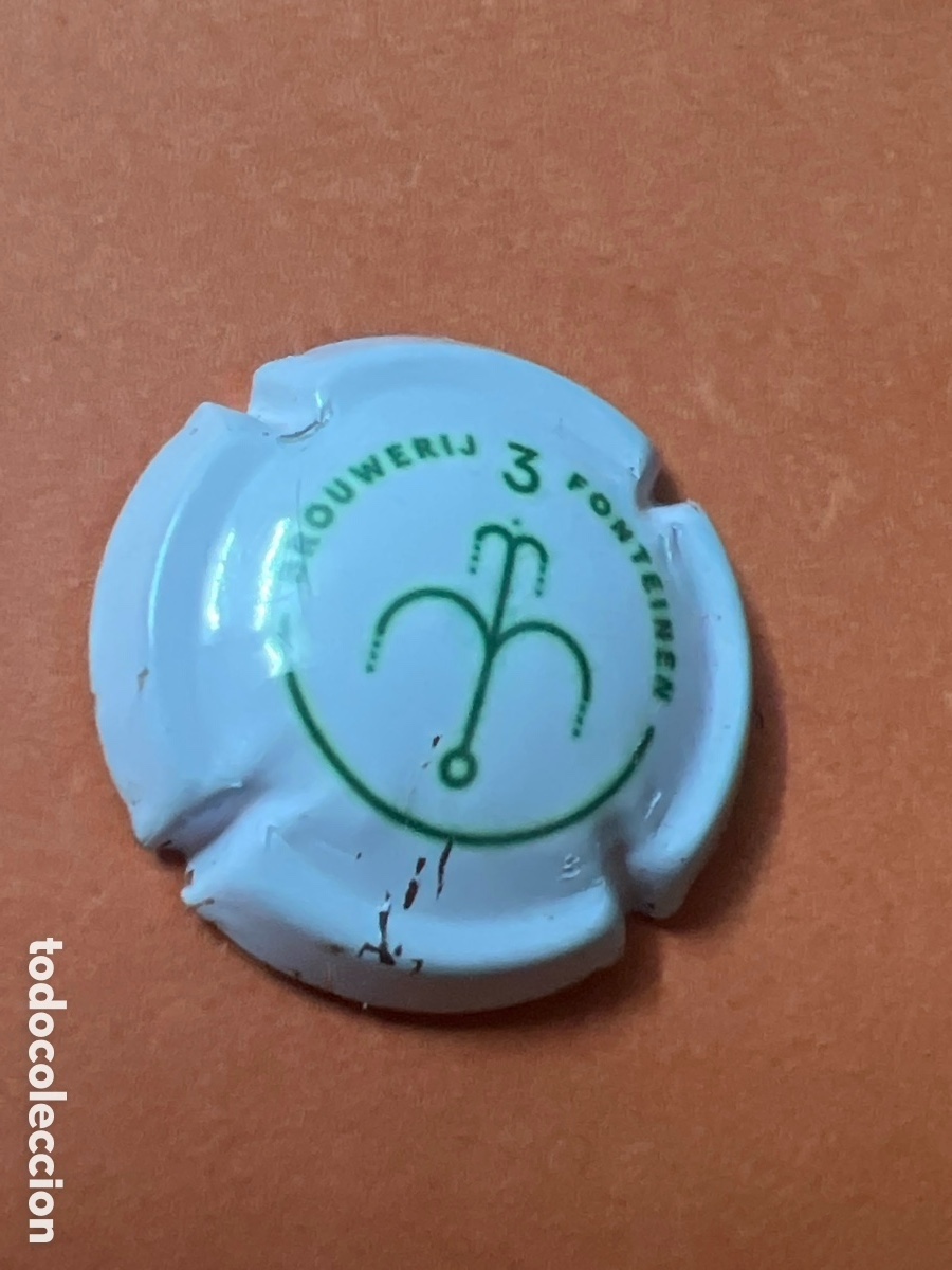 Collectionnisme de bi&egrave;res: T4/X142/B6. TAPON CORONA CAPSULA CHAPA CERVEZA &rdquo;MUSELET&rdquo; 3 FONTEINEN (B&Eacute;LGICA) 1/4