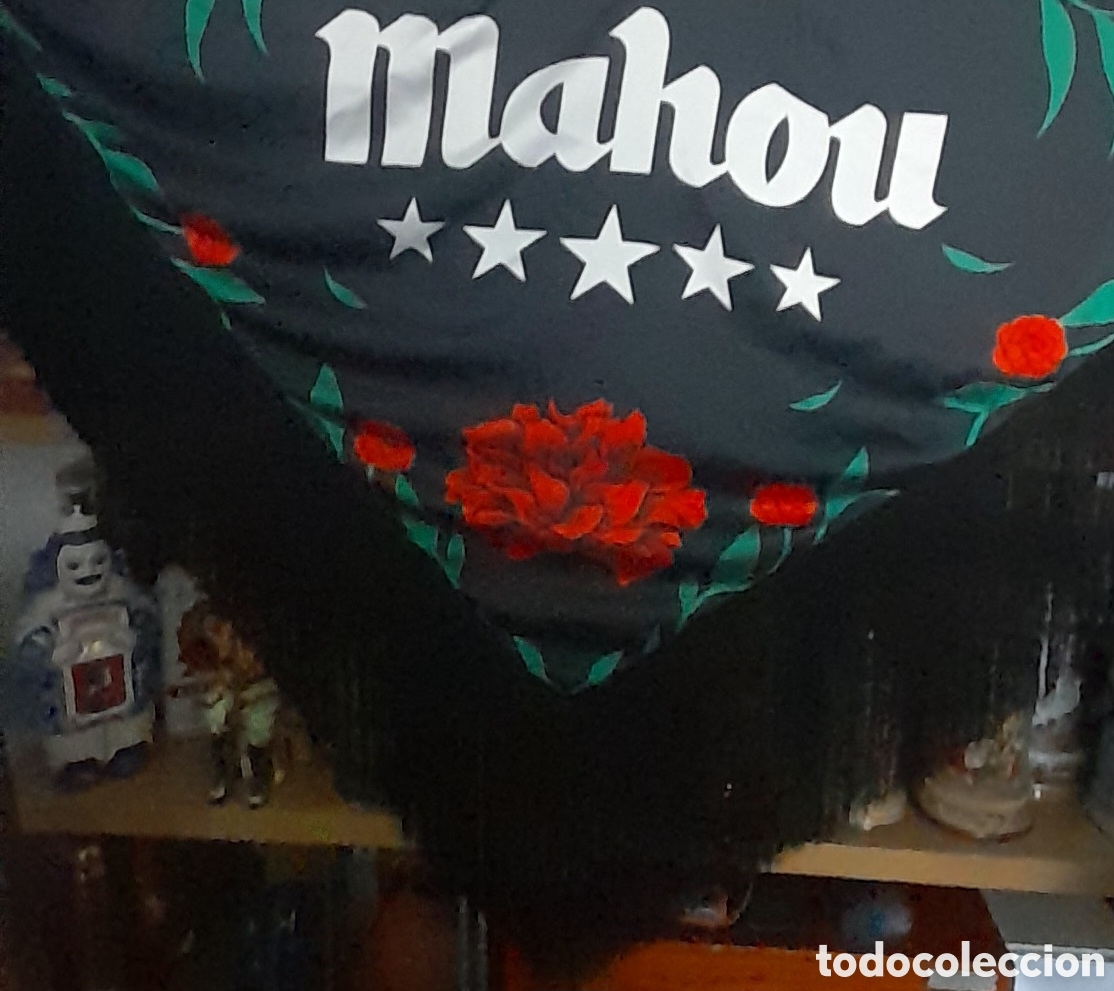 Coleccionismo de cervezas: Manton publicidad cerveza mahou