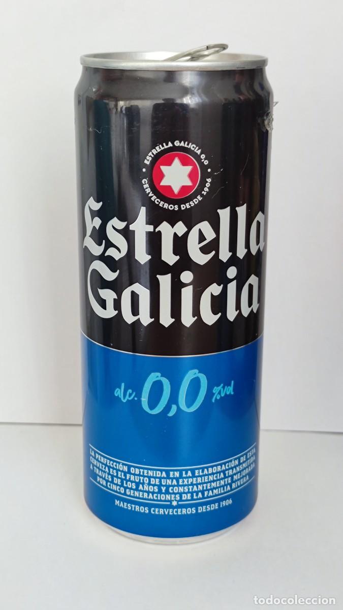 Coleccionismo de cervezas: LATA CERVEZA VACIA - ESTRELLA GALICIA 0,0% - 402418 BALL