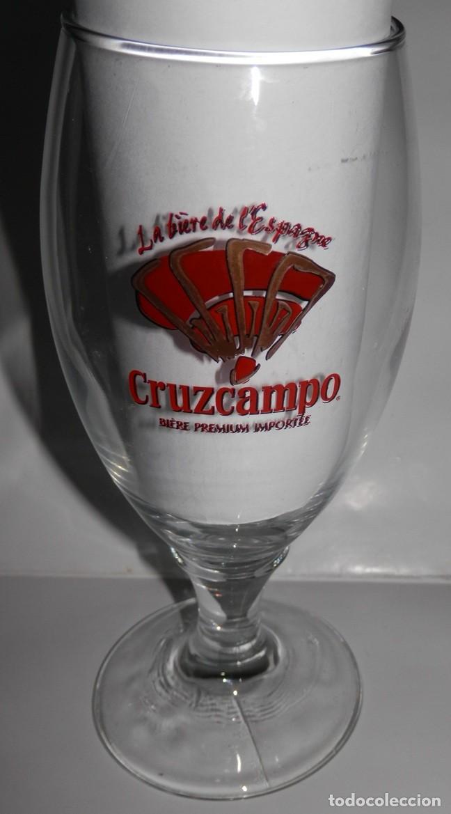 Coleccionismo de cervezas: COPA DE LA CERVEZA CRUZCAMPO EXPORTACION