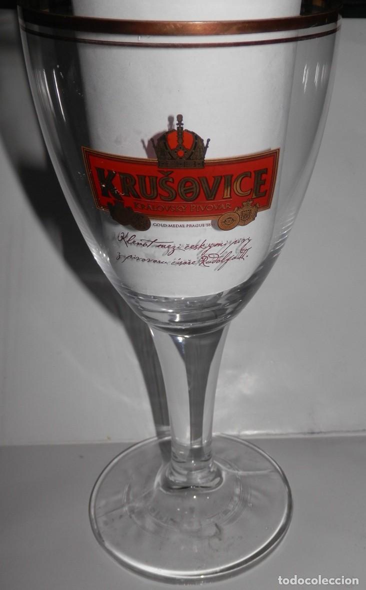 Coleccionismo de cervezas: COPA DE LA CERVEZA KRUSOVICE - REPUBLICA CHECA