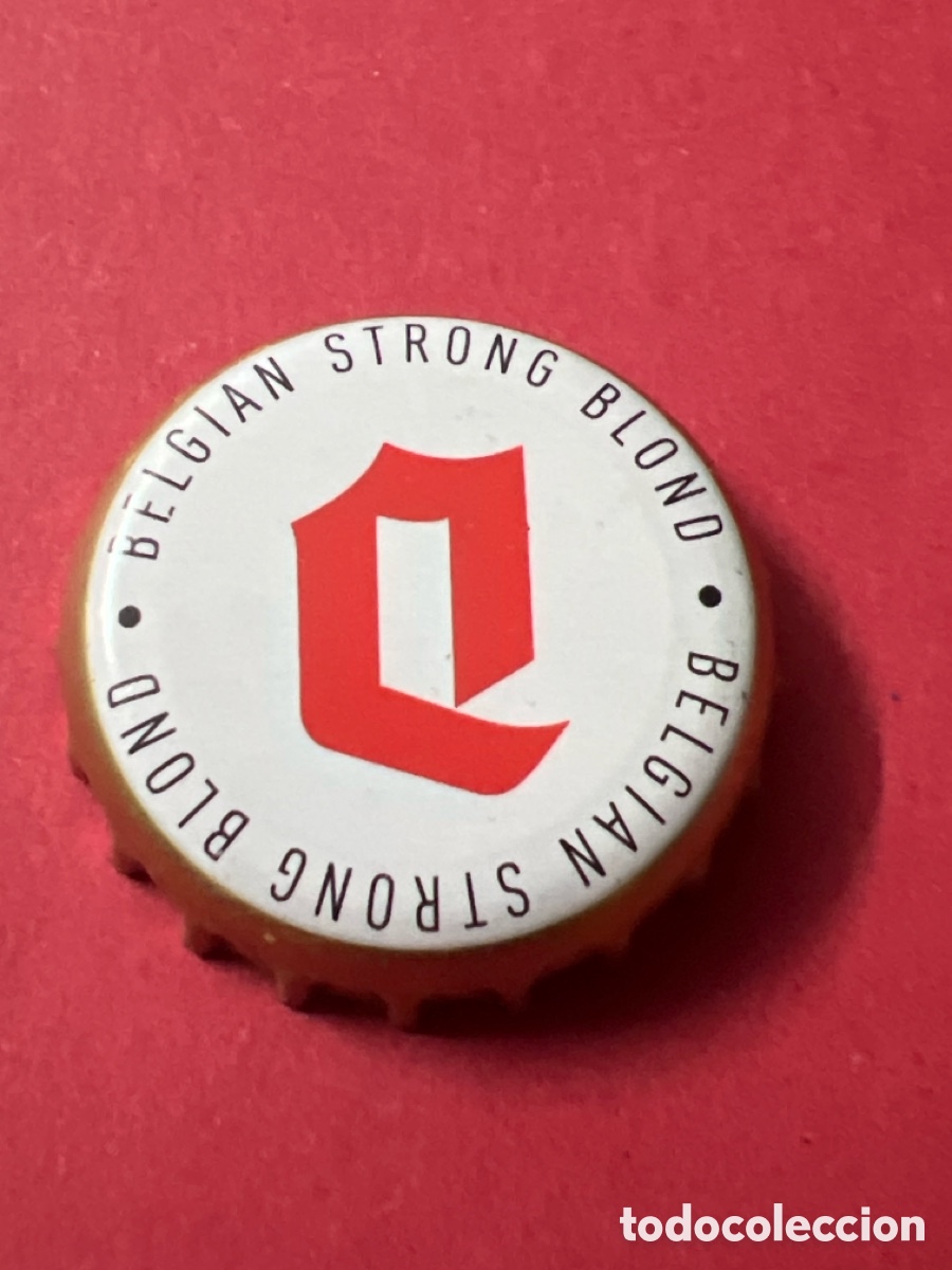 Coleccionismo de cervezas: T4/X144/M6. Chapa tap&oacute;n corona de la cerveza belga DUVEL BELGIAN STRONG BLOND