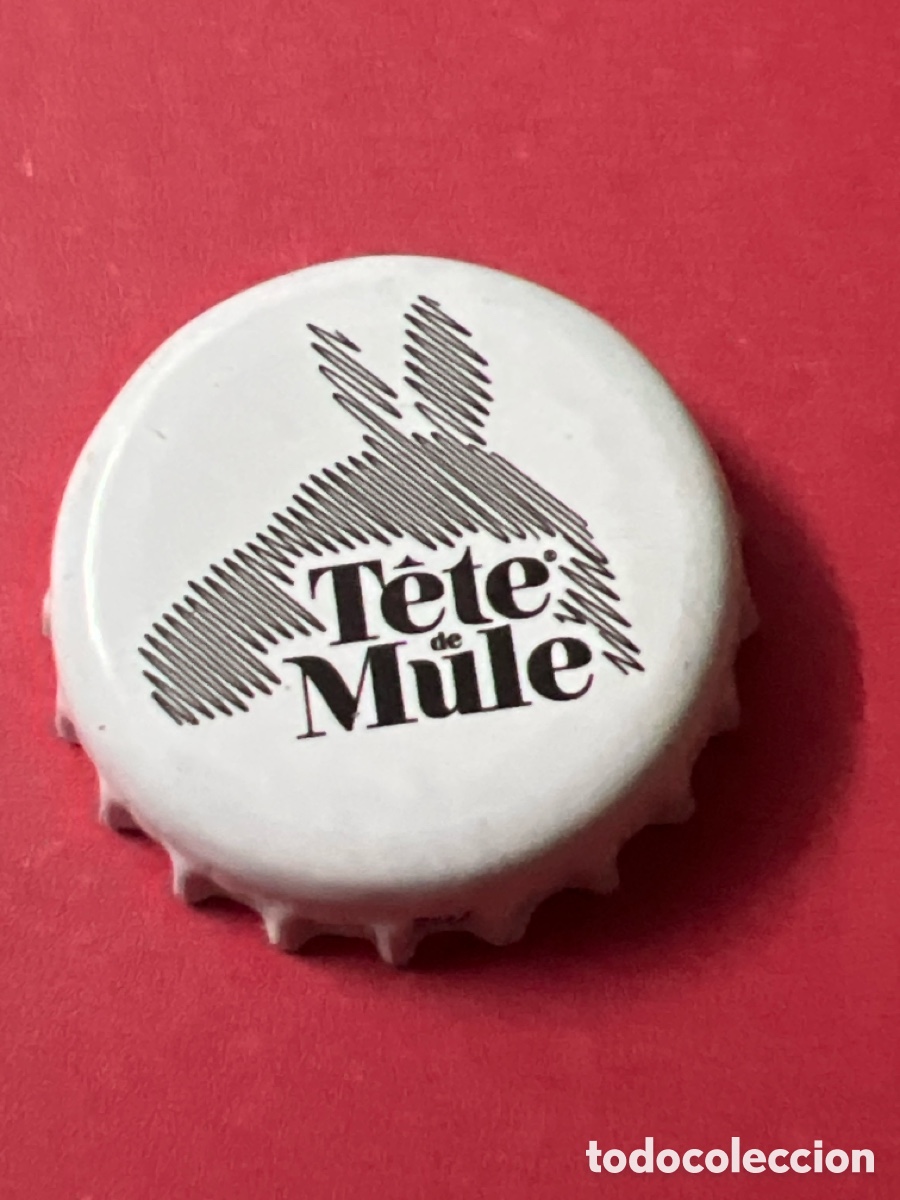 Coleccionismo de cervezas: T4/X144/N5. CHAPA CERVEZA - FRANCIA - T&ecirc;te de Mule