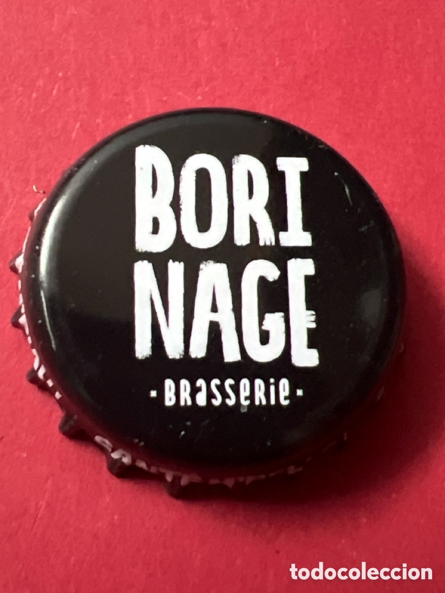 Coleccionismo de cervezas: T4/X144/N6. CHAPA CERVEZA - B&Eacute;LGICA - Bori Nage Brasserie Borinage