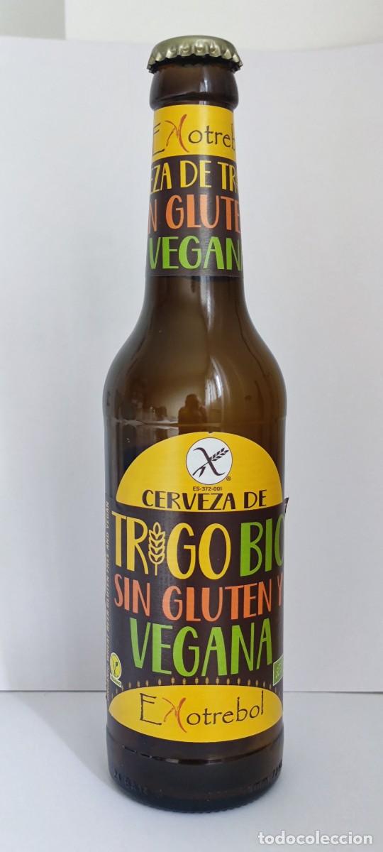 Coleccionismo de cervezas: BOTELLA CERVEZA VACIA CON CHAPA - EKOTREBOL