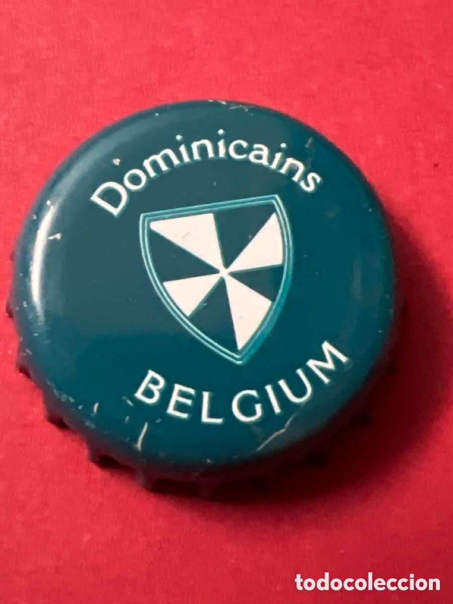 Coleccionismo de cervezas: T4/X144/Q1. CHAPA CERVEZA - B&Eacute;LGICA - Dominicains Belgium