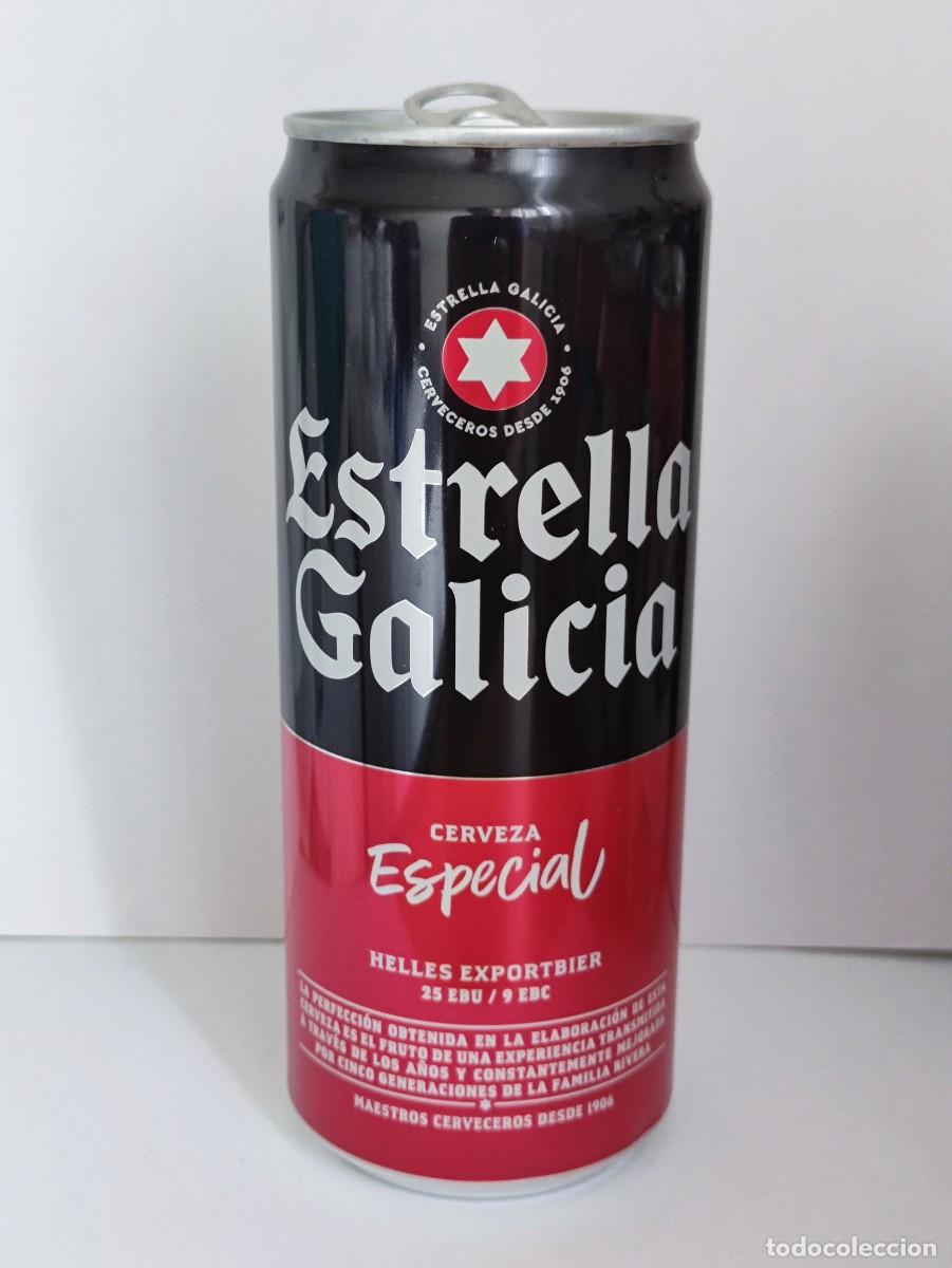 Coleccionismo de cervezas: LATA CERVEZA VACIA - ESTRELLA GALICIA ESPECIAL - 401915 BALL - MARRUECOS ALBANIA POLONIA