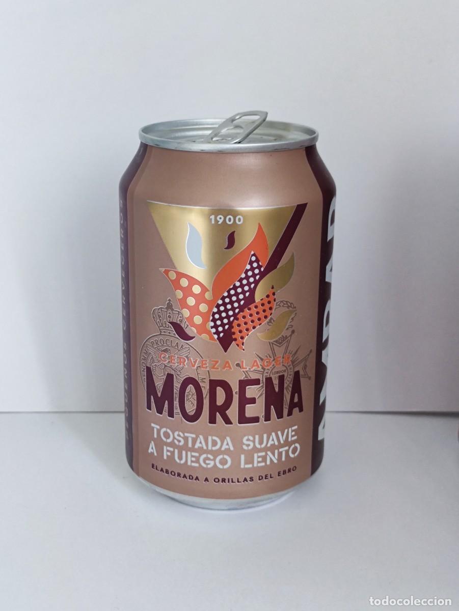 Coleccionismo de cervezas: LATA CERVEZA VACIA - AMBAR MORENA - AMP