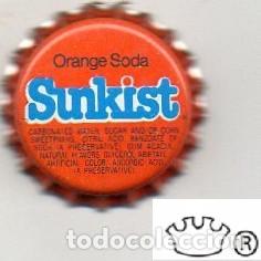 Coleccionismo de cervezas: chapa sin usar - refresco - ESTADOS UNIDOS - Sunkist
