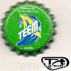 Coleccionismo de cervezas: chapa sin usar - refresco - ESTADOS UNIDOS - Teem