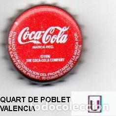 Coleccionismo de cervezas: chapa - refresco - ESPA&Ntilde;A - Coca Cola