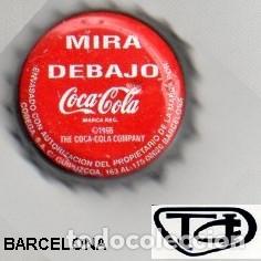 Coleccionismo de cervezas: chapa - refresco - ESPA&Ntilde;A - Coca Cola