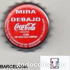 Coleccionismo de cervezas: chapa - refresco - ESPA&Ntilde;A - Coca Cola