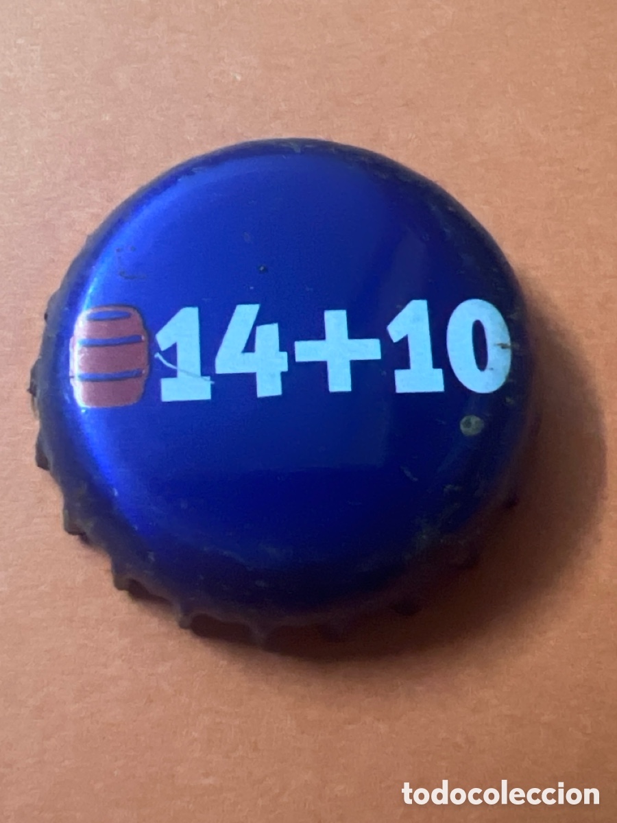 Coleccionismo de cervezas: T4/X143/J1. CHAPA CERVEZA - JUPILER 14+10