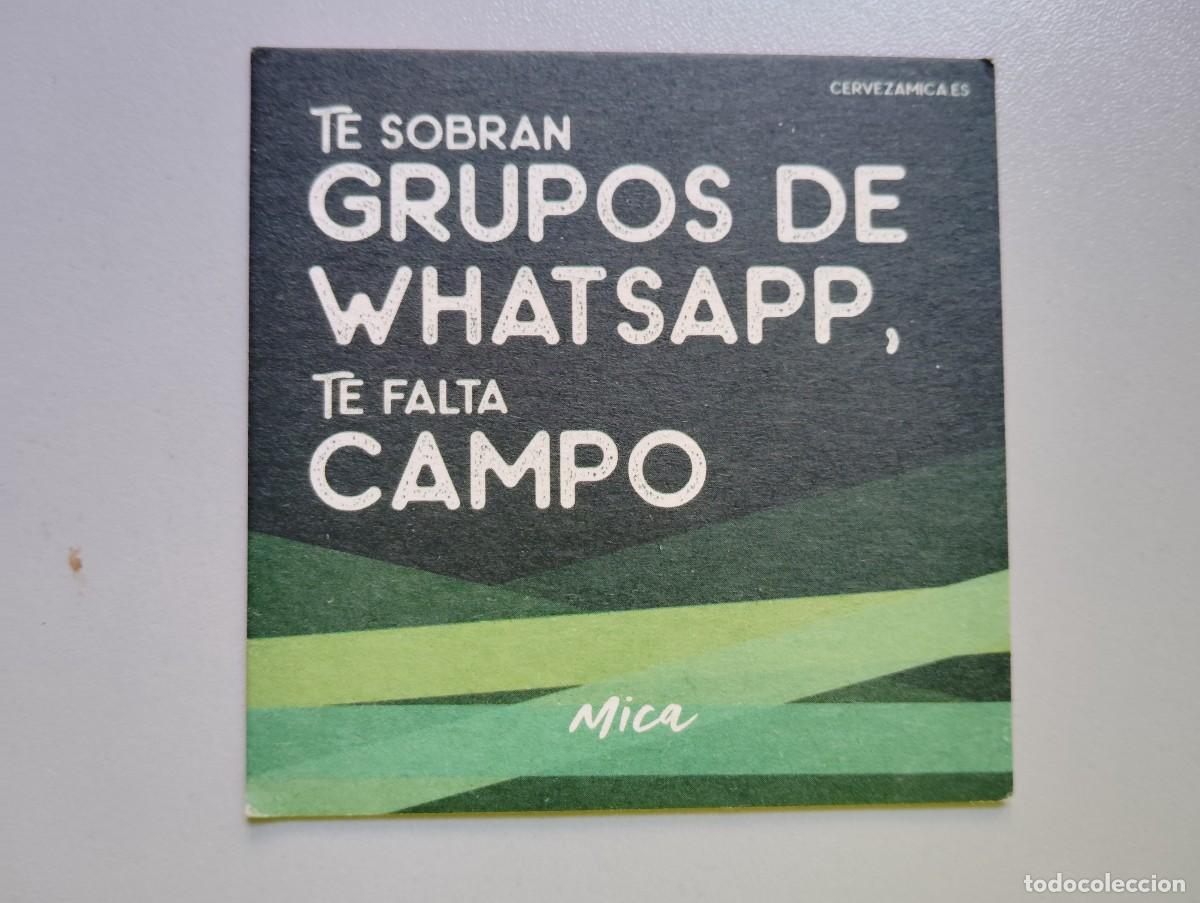 Coleccionismo de cervezas: POSAVASOS CERVEZA ESPA&Ntilde;A ARTESANA MICA. NUEVO