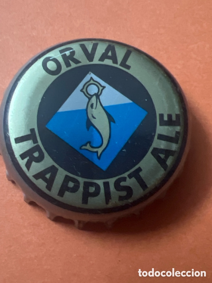 Coleccionismo de cervezas: T4/X143/K1. CHAPA DE CERVEZA BELGA ORVAL TRAPPIST ALE --- B&Eacute;LGICA