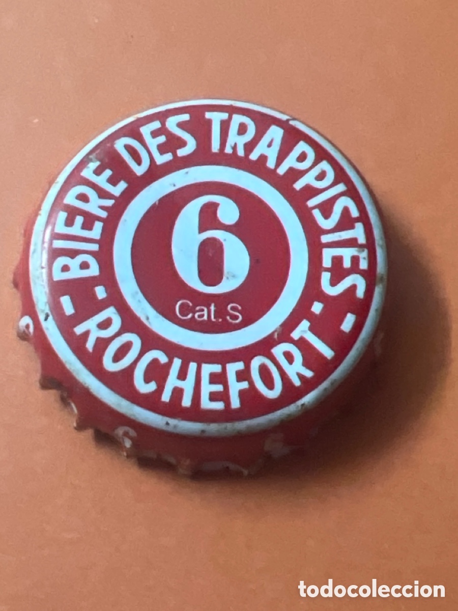 Coleccionismo de cervezas: T4/X143/L4. CHAPA TAPON CORONA - TRAPPISTES ROCHEFORT 6 - BELGICA
