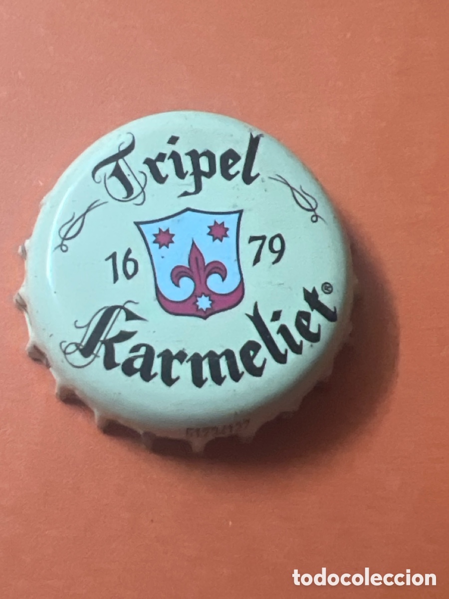 Coleccionismo de cervezas: T4/X143/M3. CHAPA CORONA DE CERVEZA - Tripel Karmeliet - Belgica