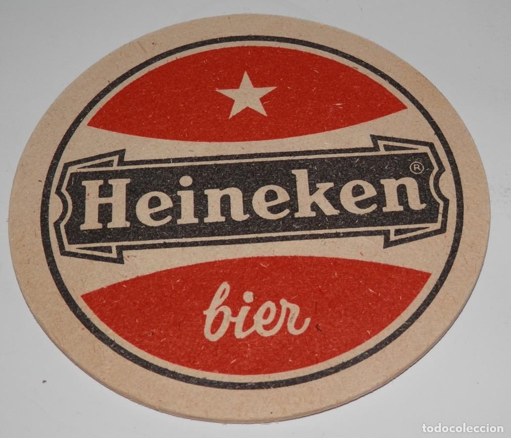 Coleccionismo de cervezas: POSAVASOS VINTAGE DE LA CERVEZA HEINENKEN
