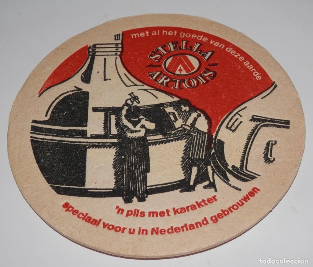 Coleccionismo de cervezas: POSAVASOS VINTAGE DE LA CERVEZA STELLA ARTOIS