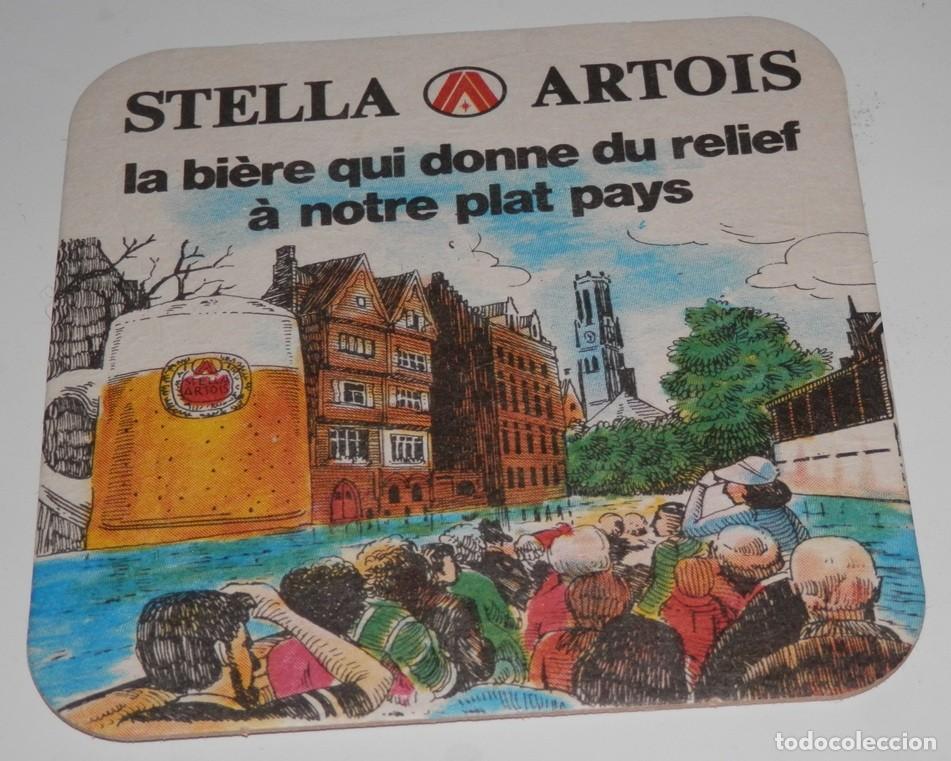 Coleccionismo de cervezas: POSAVASOS VINTAGE DE LA CERVEZA STELLA ARTOIS