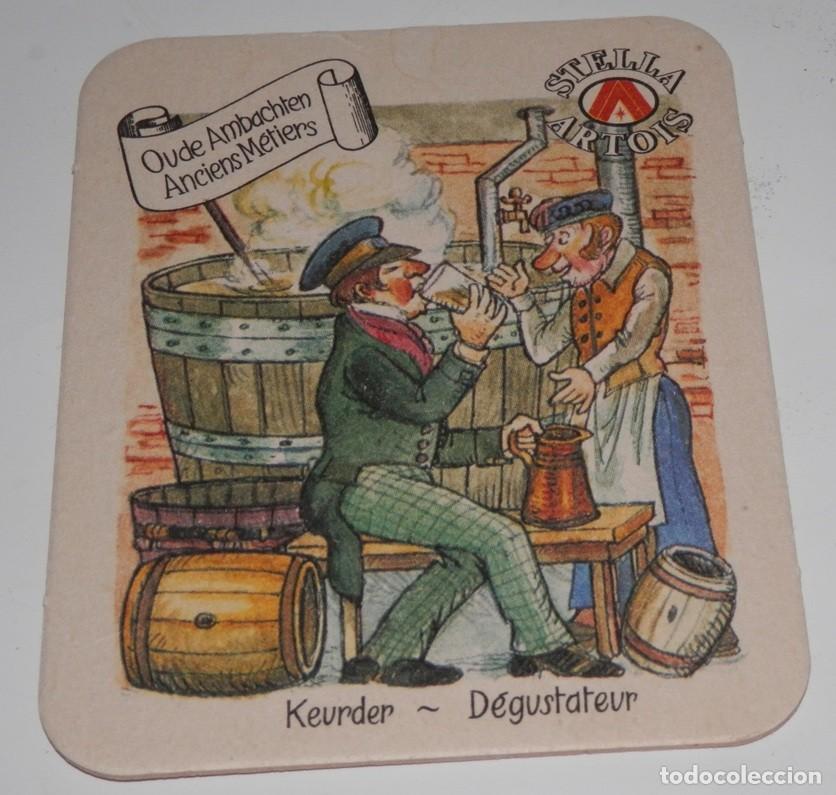 Coleccionismo de cervezas: POSAVASOS VINTAGE DE LA CERVEZA STELLA ARTOIS