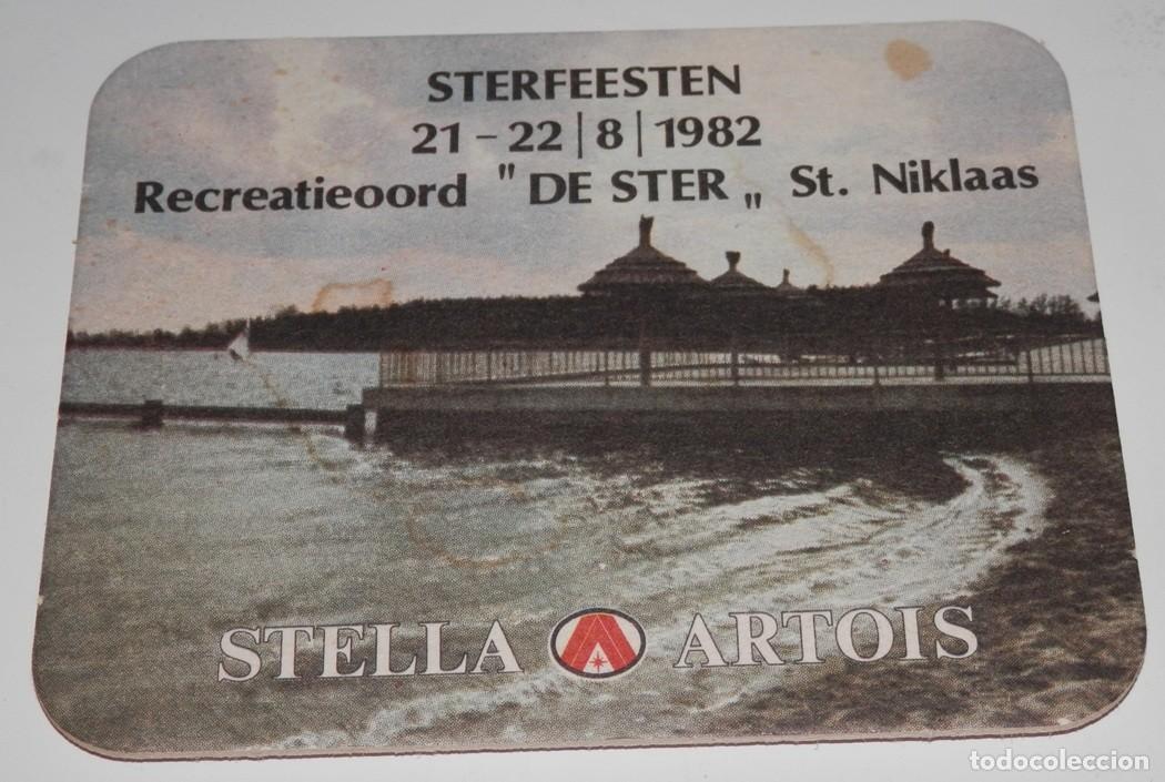 Coleccionismo de cervezas: POSAVASOS VINTAGE DE LA CERVEZA STELLA ARTOIS