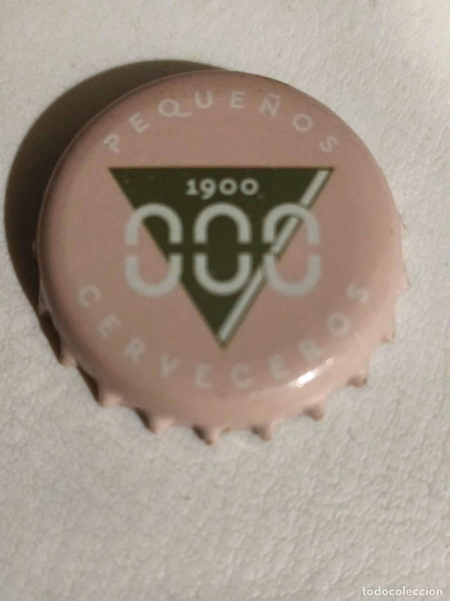 Coleccionismo de cervezas: CHAPA CORONA ESPA&Ntilde;A &Aacute;MBAR 1900 TOSTADA 000