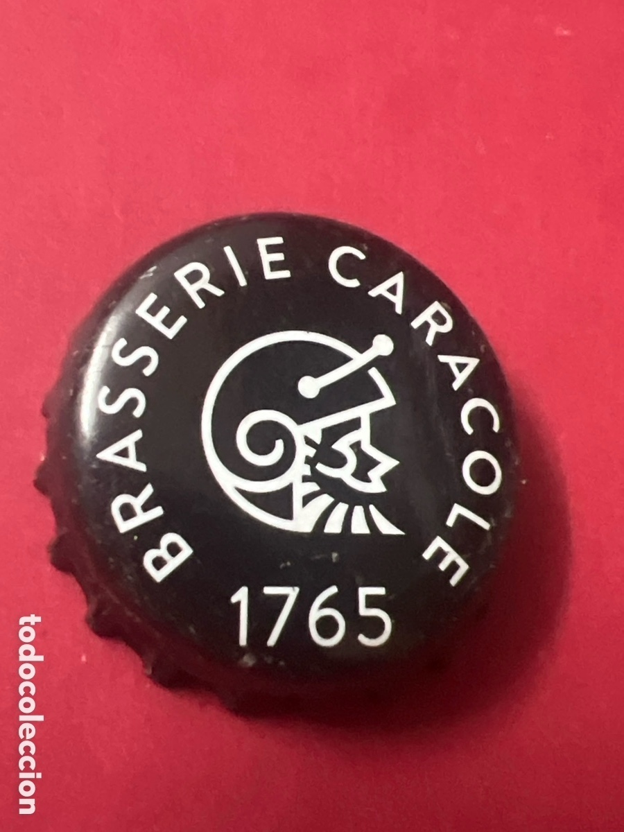 Coleccionismo de cervezas: T4/X149/D3. CHAPA CERVEZA - B&Eacute;LGICA - Brasserie Caracole 1765