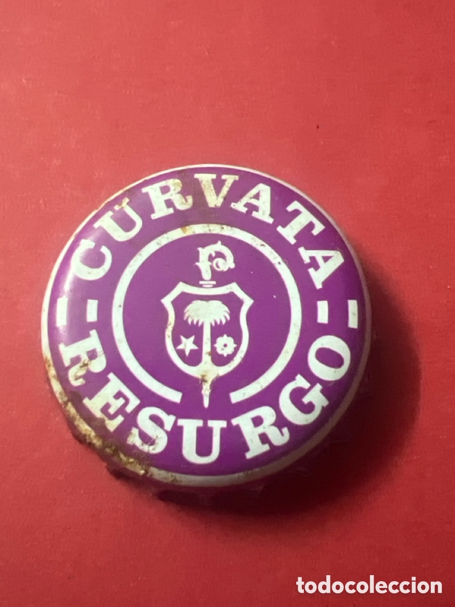 Coleccionismo de cervezas: T4/X143/N6. Chapa tap&oacute;n corona de la cerveza belga ROCHEFORT CURVATA RESURGO