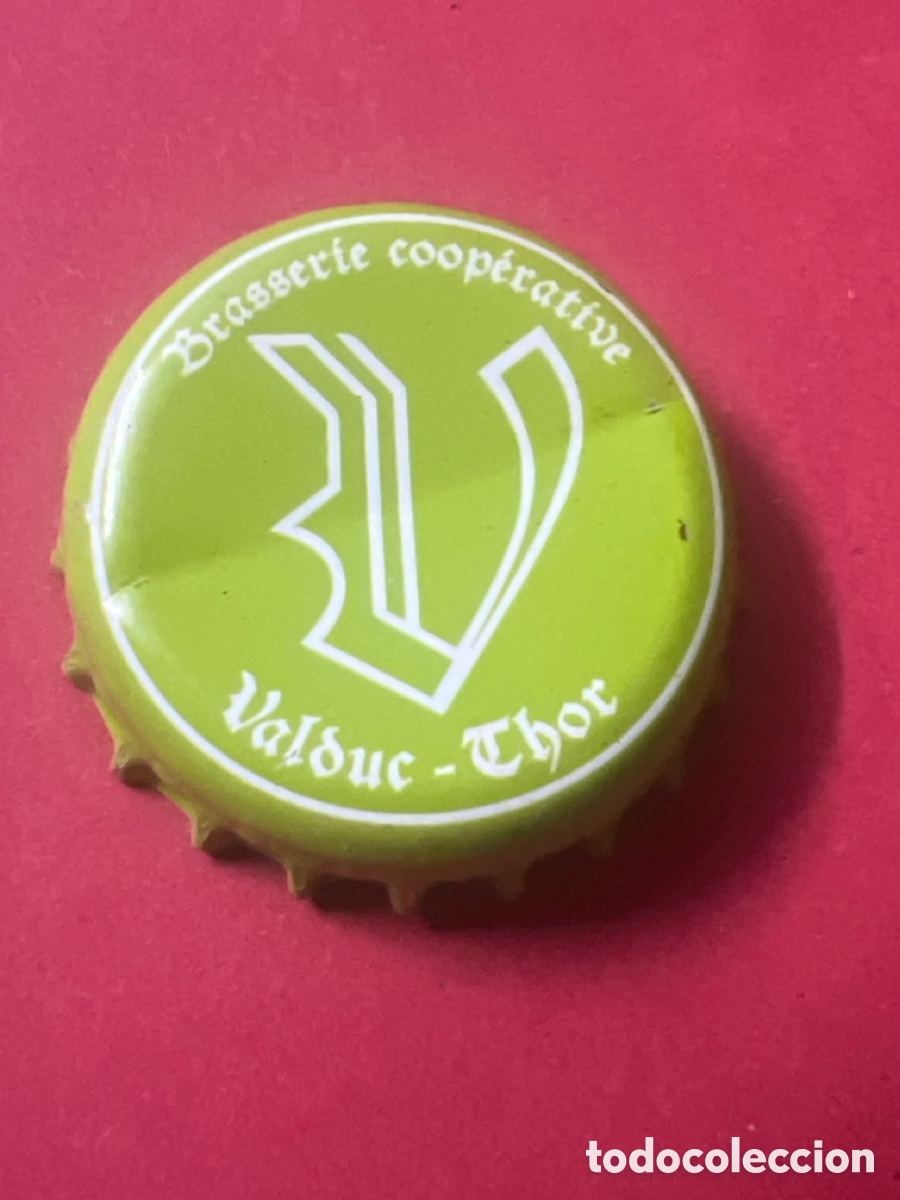 Coleccionismo de cervezas: T4/X143/P1. CHAPA CERVEZA - B&Eacute;LGICA - V Brasserie cooperative Valduc - Thor