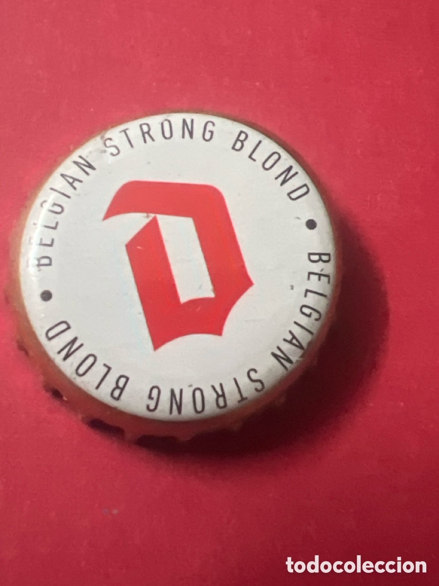 Coleccionismo de cervezas: T4/X145/H6. Chapa tap&oacute;n corona de la cerveza belga DUVEL BELGIAN STRONG BLOND