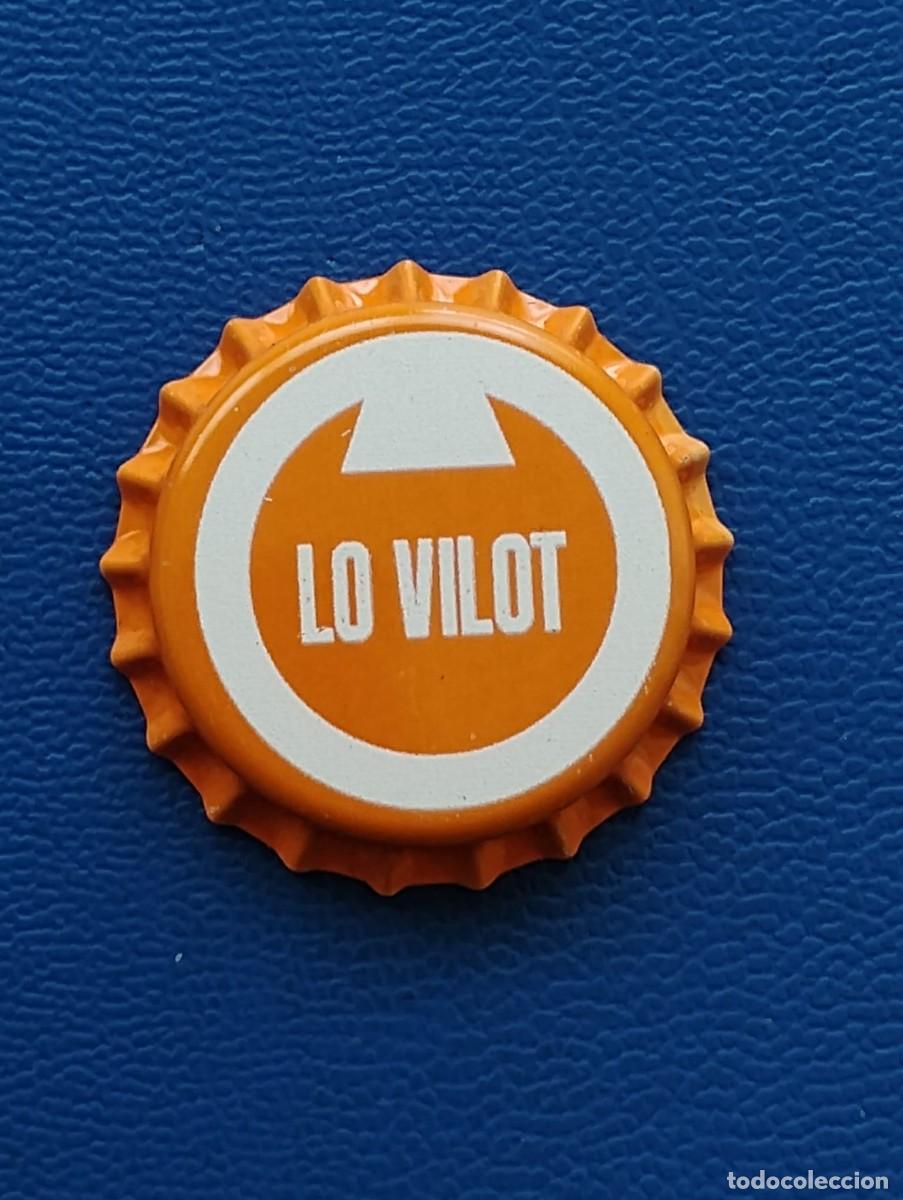 Coleccionismo de cervezas: CHAPA/TAPON CORONA CERVEZA LO VILOT - SIN EMBOTELLAR - (LLEIDA)