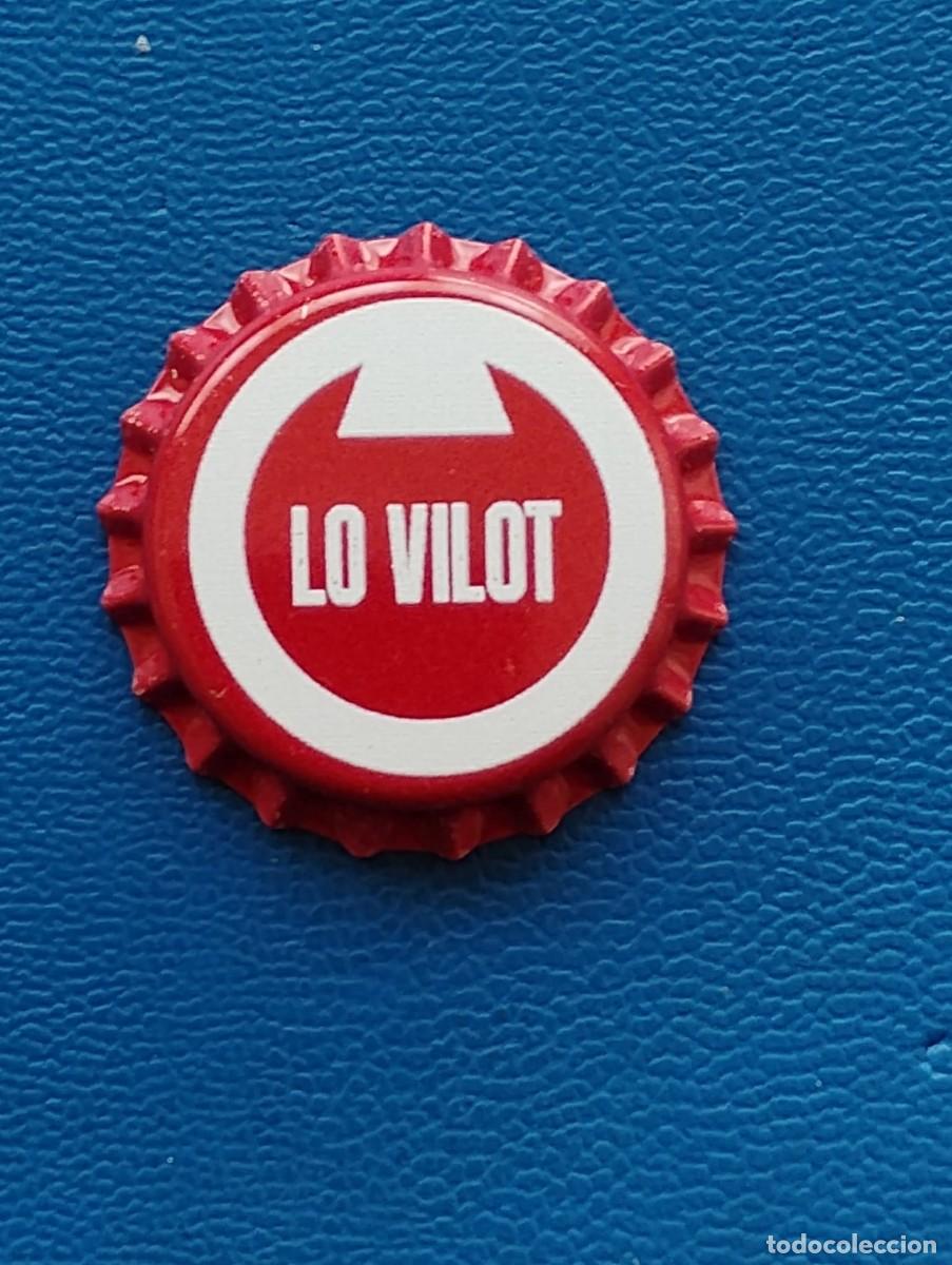 Coleccionismo de cervezas: CHAPA/TAPON CORONA CERVEZA LO VILOT - SIN EMBOTELLAR - (LLEIDA)