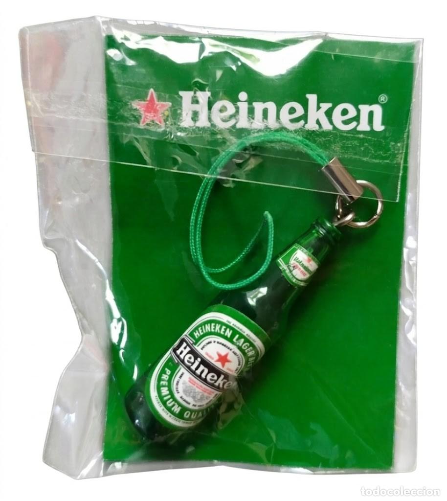 Colecionismo de cervejas: Botella de la marca Heineken. Totalmente nueva