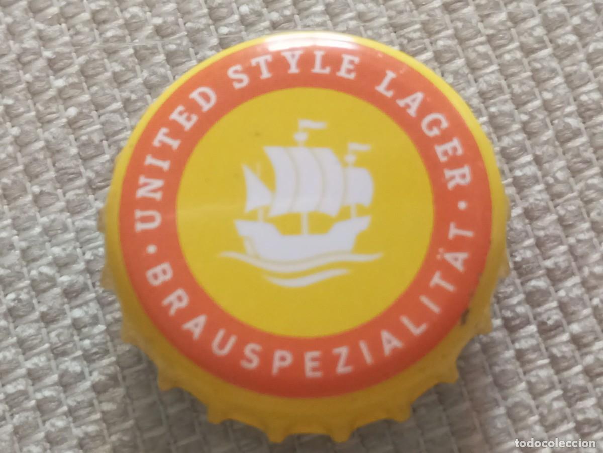 Coleccionismo de cervezas: Chapa tap&oacute;n corona de la cerveza alemana ST&Ouml;RTEBEKER BRAUSPEZIALIT&Auml;T - UNITED STYLE LAGER
